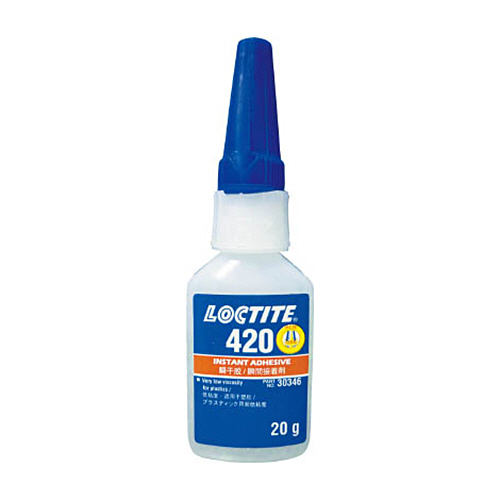 ﾛｯｸﾀｲﾄ 瞬間接着剤 420 超低粘度型 20g 1本画像