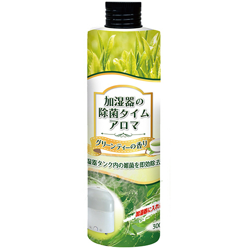 加湿器の除菌ﾀｲﾑ ｱﾛﾏ ｸﾞﾘｰﾝﾃｨｰの香り 300mL 1本画像