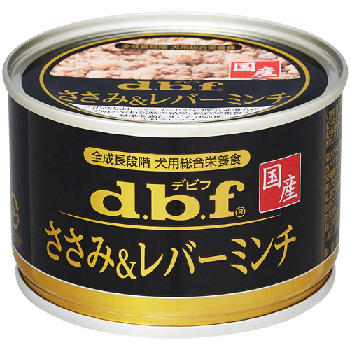 dbf ささみ&ﾚﾊﾞｰﾐﾝﾁ 150g 1ｾｯﾄ(6缶)画像
