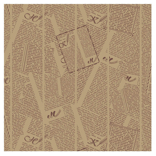 ﾜｯｸｽﾍﾟｰﾊﾟｰ ﾌｪｻﾞｰｲﾆｼｬﾙ 茶 30-30 1ｾｯﾄ(5000枚:100枚×50ﾊﾟｯｸ)画像