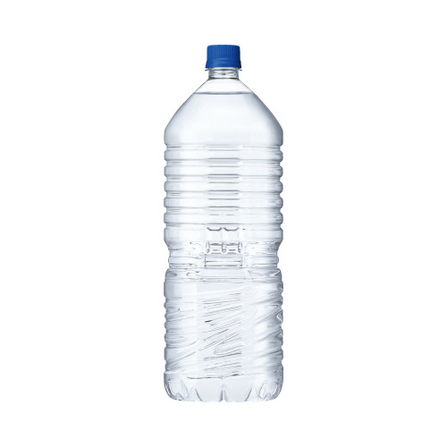 自然が磨いた天然水　２Ｌ　ラベルレス　９本画像