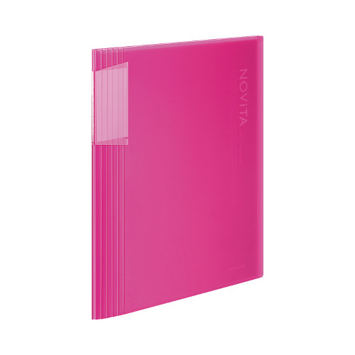 ノビータ　クリアカラー　Ａ４縦　６０Ｐ　桃画像