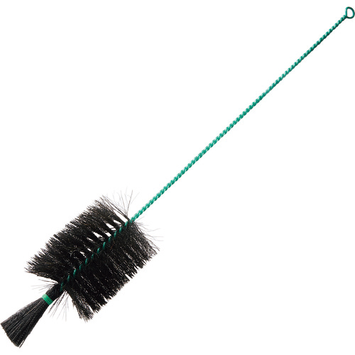 TGK ﾌﾞﾗｼびん用2升 ﾋﾞﾆｰﾙ巻黒毛柄 1本画像