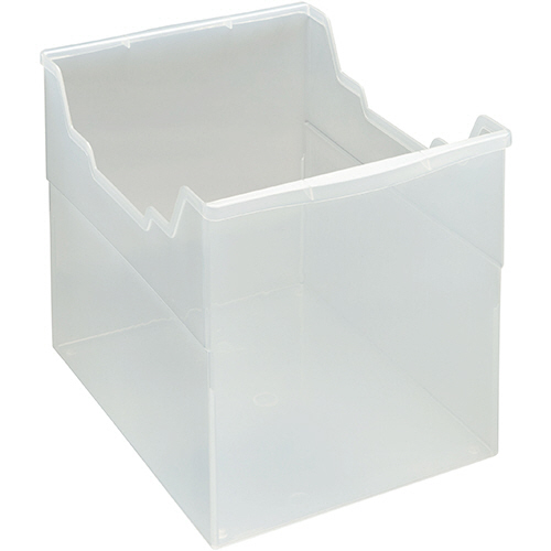 ﾌﾘｰﾎﾞｯｸｽ PP製 A4ﾖｺ 背幅265mm 透明 1個画像