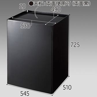ワンタッチディスプレイBOX（黒）画像
