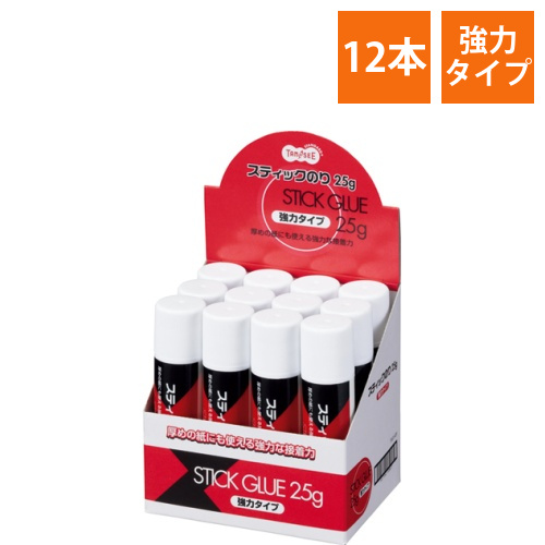 スティックのり　強力タイプ　25g　1セット(12本)画像