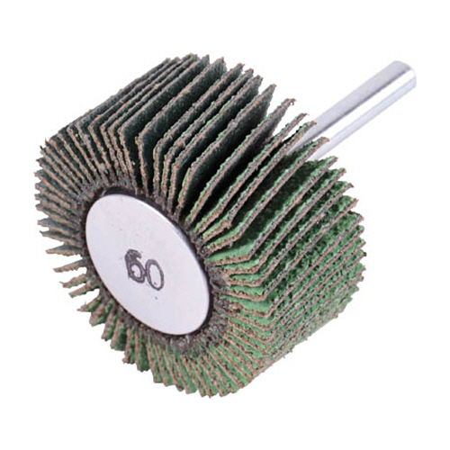 超研削ﾌﾗｯﾌﾟﾎｲｰﾙ 外径60×幅25×軸径6 #Z60 1箱(5個)画像