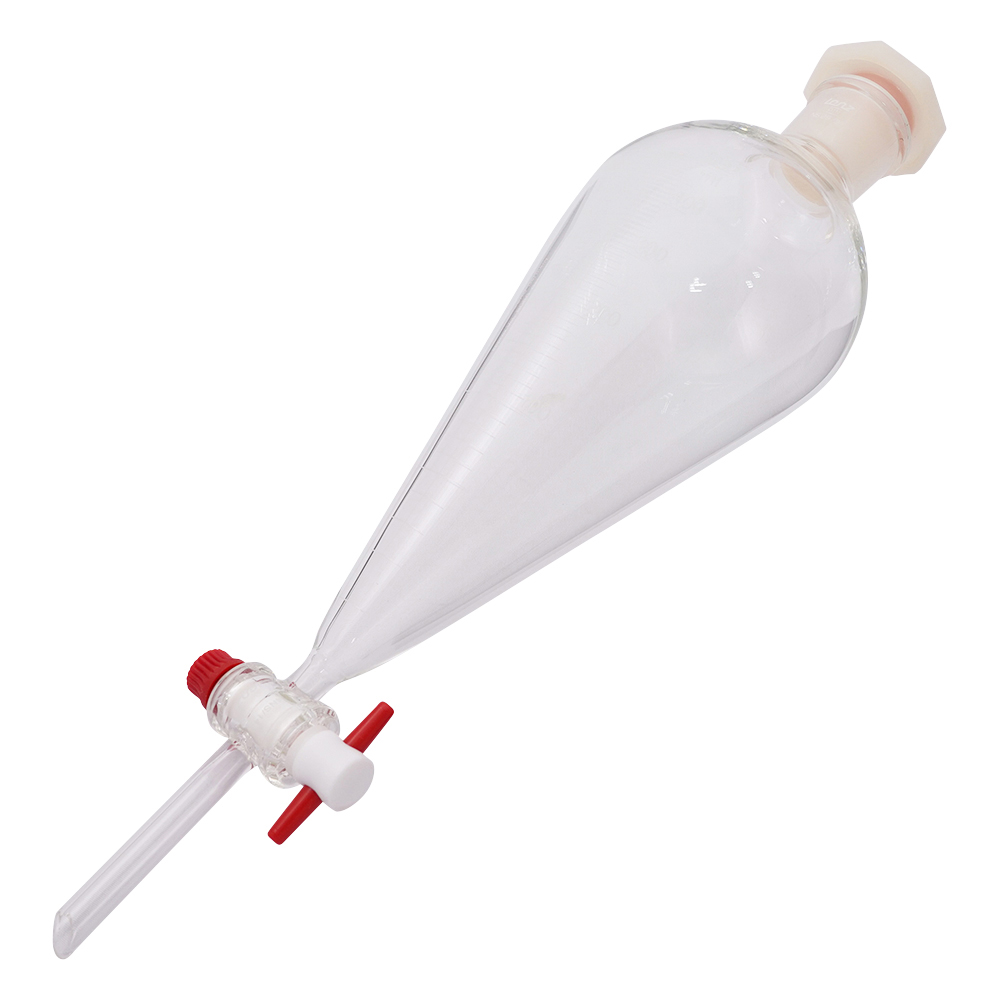 目盛付分液ロート（スキーブ型）　500mL画像