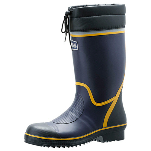 安全長靴 ﾜｰｸｴｰｽ 先芯入り 766N ﾈｲﾋﾞｰ 24.5cm 1足画像