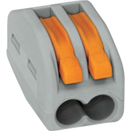 より線･単線接続可能ｺﾈｸﾀ 2穴用 1箱(50個)画像