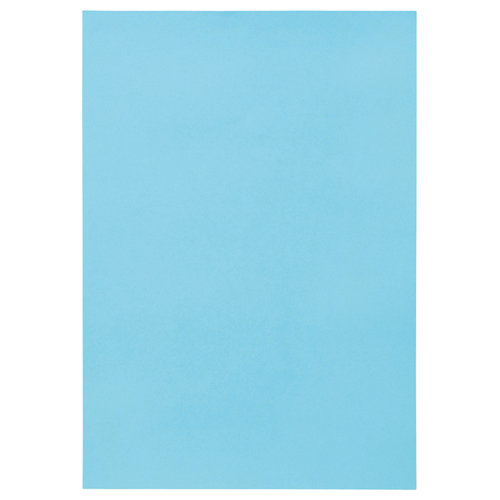 色画用紙 八つ切 みずいろ 1ﾊﾟｯｸ(10枚)画像