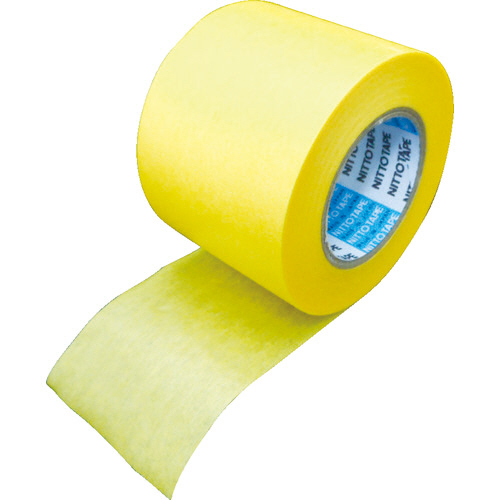 和紙ﾏｽｷﾝｸﾞﾃｰﾌﾟ NO.7239 50mm×18m 黄 1ﾊﾟｯｸ(2巻)画像