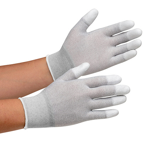 静電気拡散性 作業手袋 MCG-601N(指先ｺｰﾃｨﾝｸﾞ) Sｻｲｽﾞ 1袋(10双)画像