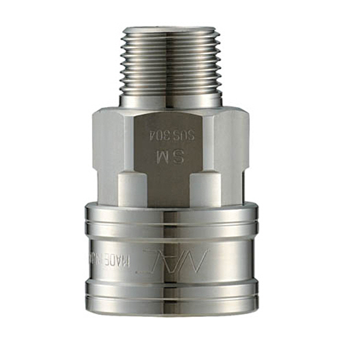 ｸｲｯｸｶｯﾌﾟﾘﾝｸﾞ TL型 ｽﾃﾝﾚｽ ﾒﾈｼﾞ取付用 Rc3/8 1個画像