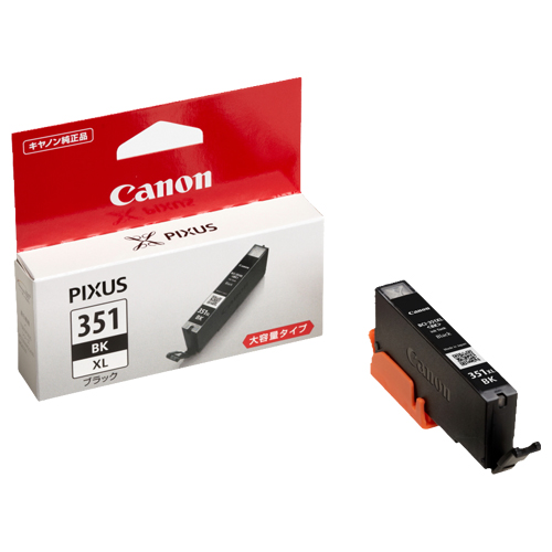 ｲﾝｸﾀﾝｸ BCI-351XLBK ﾌﾞﾗｯｸ(大容量) 6438B001 1個画像