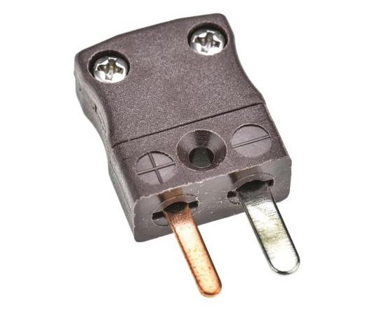 熱電対コネクタ　ミニチュアインラインプラグコネクタ　Tタイプ　ミニチュア