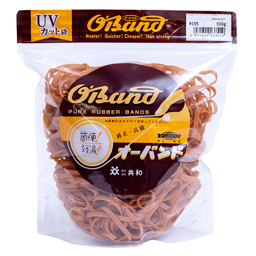 ｵｰﾊﾞﾝﾄﾞ #195 内径44.5mm 500g入 透明袋 1袋画像