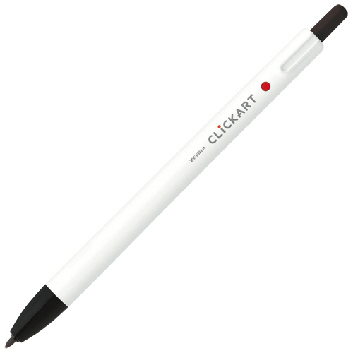 ﾉｯｸ式水性ｶﾗｰﾍﾟﾝ ｸﾘｯｶｰﾄ 黒 1本画像