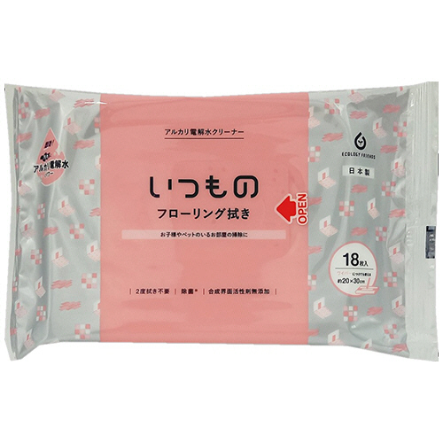 ﾌﾛｰﾘﾝｸﾞ用ｸﾘｰﾅｰ 1ﾊﾟｯｸ(18枚)画像