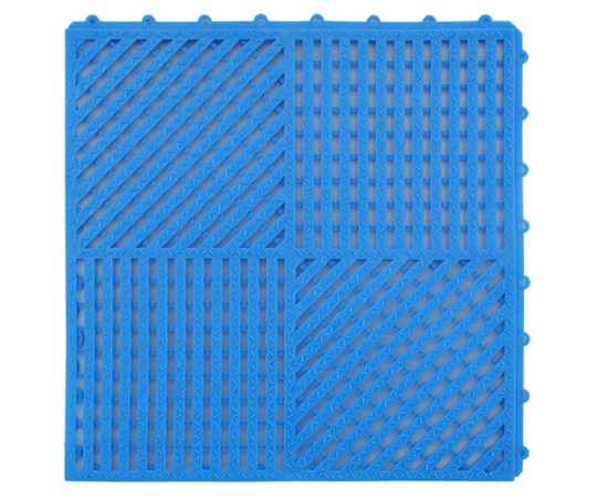 やわらか連結スノコ　300×300mm　青色
