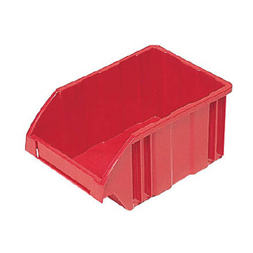 B型ｺﾝﾃﾅﾗｯｸ B-2 外寸W278×D188×H138mm ﾚｯﾄﾞ 6L 1個画像