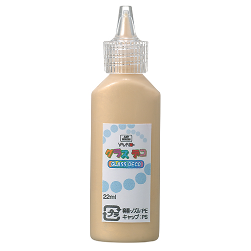 ｸﾞﾗｽﾃﾞｺ 単色 縁取り兼用ｺﾞｰﾙﾄﾞ 22ml 1ｾｯﾄ(10本)画像