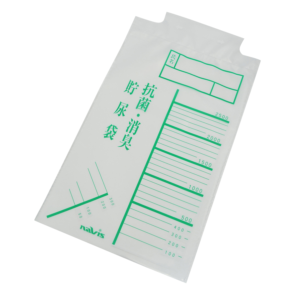 消臭抗菌貯尿袋　2.5L　お得ケース　1000枚入画像