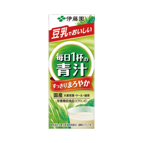 毎日１杯の青汁まろやか豆乳ミックス　２００ｍｌ画像