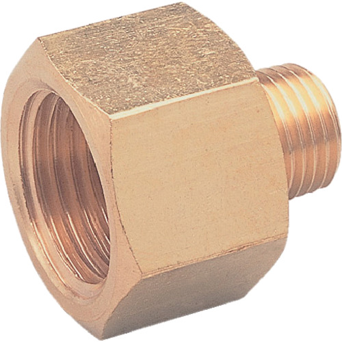 異径内外ｿｹｯﾄ PT3/8外×PT1/4内 1個画像