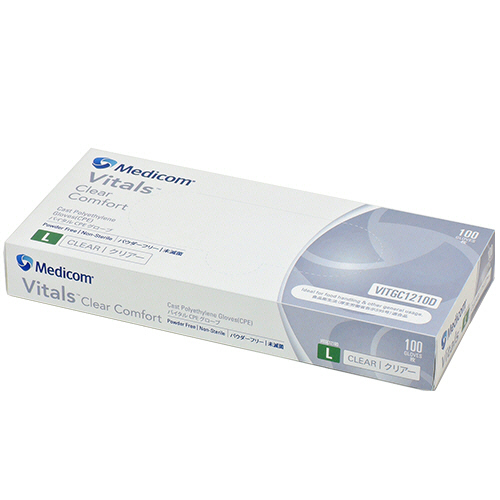 ﾊﾞｲﾀﾙ CPEｸﾞﾛｰﾌﾞ ｸﾘｱｰ L 1箱(100枚)画像