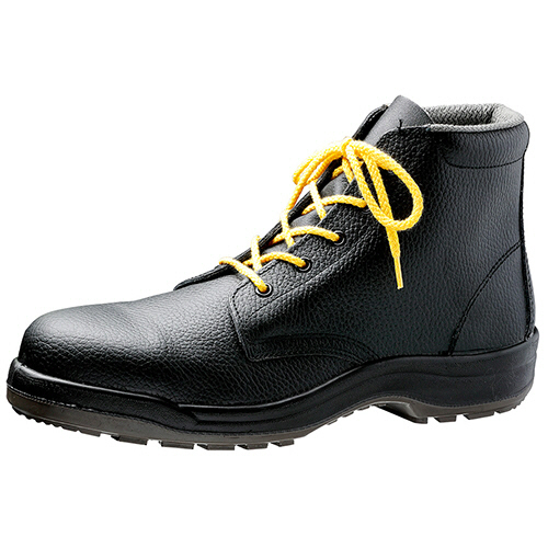 JIS規格 ﾜｲﾄﾞ樹脂先芯 耐滑安全靴 中編上 CJ020 静電 ﾌﾞﾗｯｸ 24.0cm 1足画像