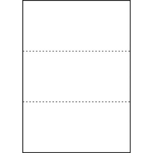 マルチプリンタ帳票　Ａ４　白紙３面　１００枚