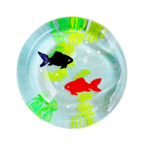 アクリル箸置き 金魚鉢画像