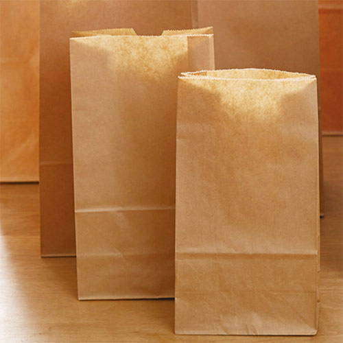 持ち帰りやラッピングに最適なクラフト角底袋