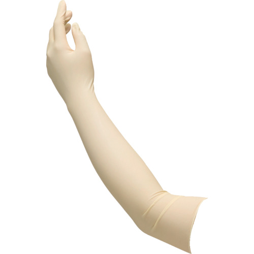 シンガー　ラテックス手袋ロング４８（２０枚入）Ｓ画像