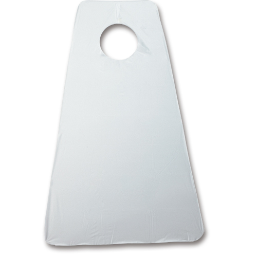 お食事ｴﾌﾟﾛﾝ 使い捨てﾀｲﾌﾟ ﾎﾜｲﾄ 1ﾊﾟｯｸ(10枚)画像