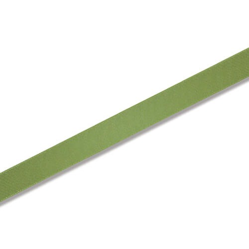 HEIKO シングルサテンリボン 18mm幅×20m巻 オリーブ画像