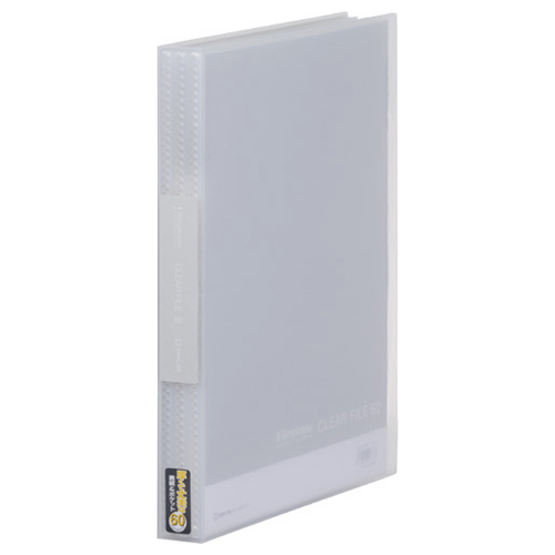 ｼﾝﾌﾟﾘｰｽﾞ ｸﾘｱｰﾌｧｲﾙ(透明) A4ﾀﾃ 60ﾎﾟｹｯﾄ 背幅32mm 透明 1ｾｯﾄ(6冊)画像