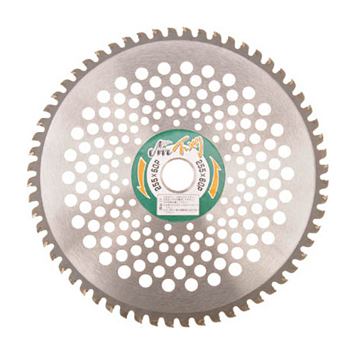 刈払機用ﾁｯﾌﾟｿｰ Mr.下刈 ﾁﾄﾞﾘ刃 230×60P 1枚画像