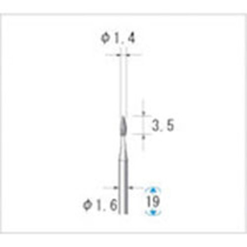 超硬ｶｯﾀｰ 1ﾊﾟｯｸ(5本)画像