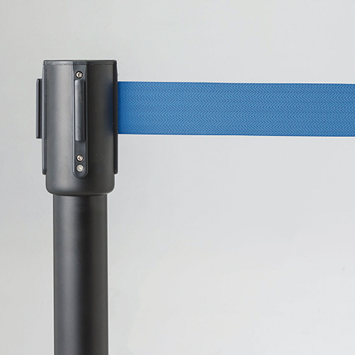 ﾍﾞﾙﾄﾊﾟｰﾃｰｼｮﾝｽﾀﾝﾄﾞSE ﾌﾞﾗｯｸﾀｲﾌﾟ ﾍﾞﾙﾄ:青 1ｾｯﾄ(4台)画像