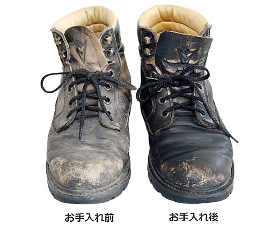 180ml ミンクオイルスプレー スプレー状の容器が立てられ、ラベルに詳細が印刷された状態