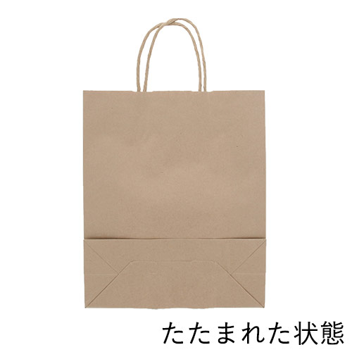 さまざまなシーンで使える！シンプルなクラフト無地の紙袋