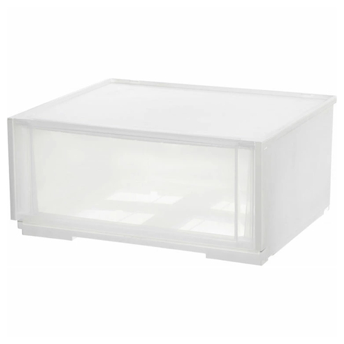 収納ケース コンビネーションケース クリアホワイト画像