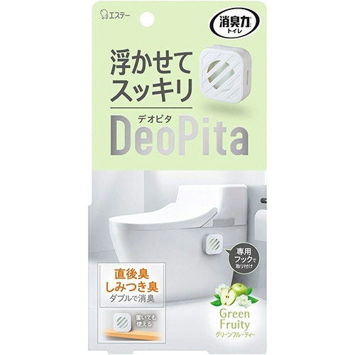 消臭力 DeoPita トイレ用 本体 グリーンフルーティー 1個画像