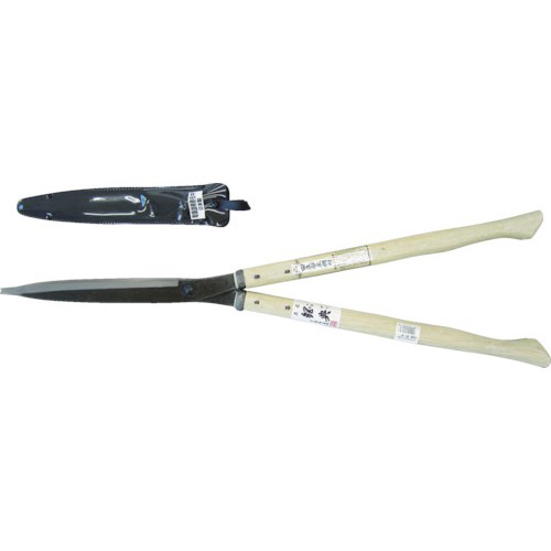 鋼典 刈込鋏 安来鋼付止ﾅｼ 430mmｺﾌﾞ付和釘樫 1丁画像