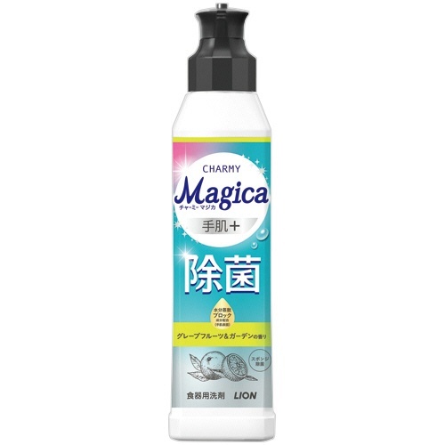 チャーミー Magica 手肌+除菌 グレープフルーツ&ガーデン 本体 220mL 1本画像