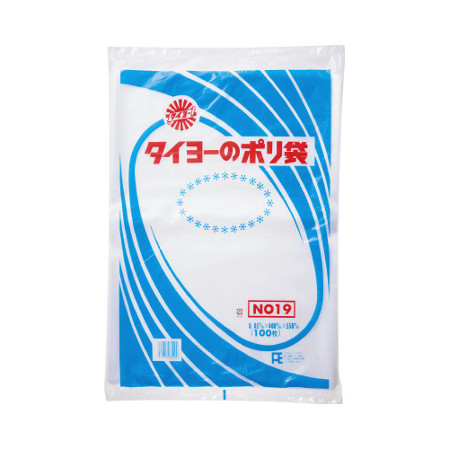 規格袋　０．０５ｍｍ厚　１９号　１００枚×５画像