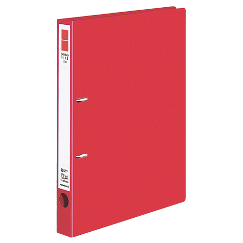 Dﾘﾝｸﾞﾌｧｲﾙ(ER) A4ﾀﾃ 2穴 200枚 20mmとじ 背幅34mm 赤 1ｾｯﾄ(10冊)画像