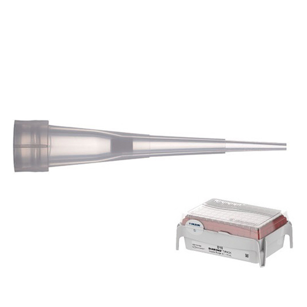 ダイアモンドフィルターチップ　DF10ST　滅菌済　0.1～10μL　96本×10箱画像